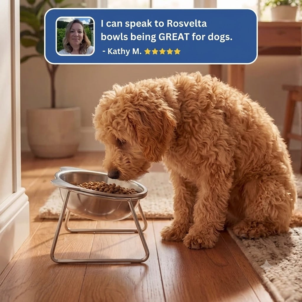 Rosvelta Neutral Neck Orthopedic Dog Feeder