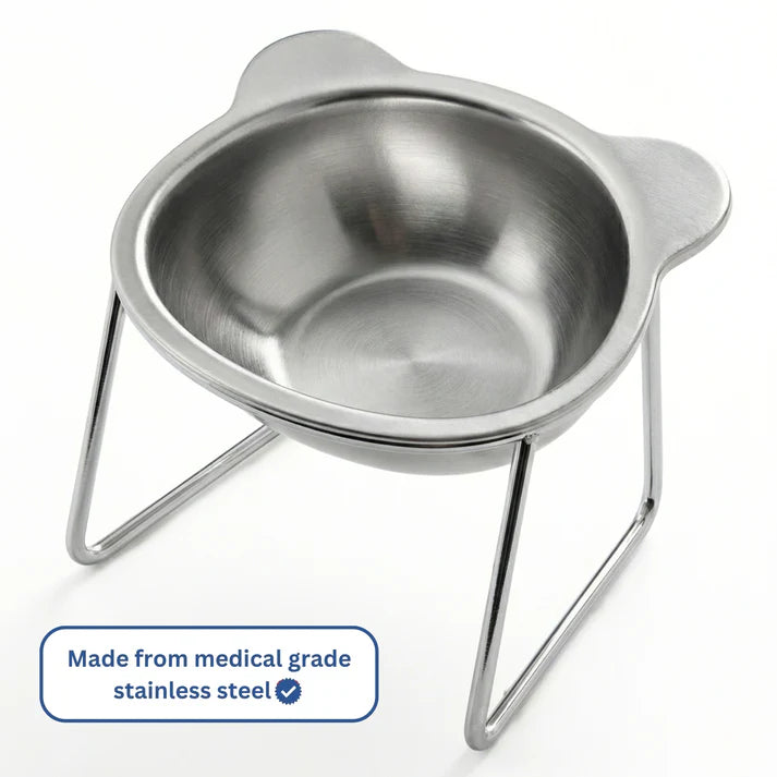 Rosvelta Neutral Neck Orthopedic Dog Feeder for Small Breeds