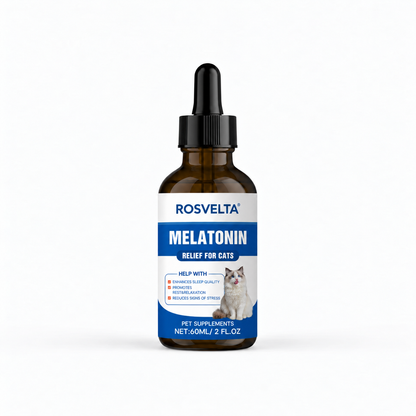 Rosvelta Calming Drops — Daily Calming Support for Anxious Cats