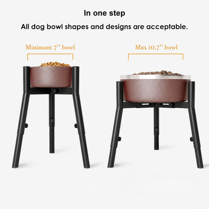 Rosvelta Neutral Neck Orthopedic Bowl Stand For Medium-Large Breeds